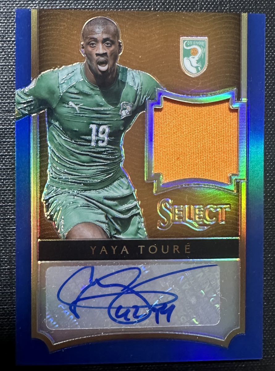 15-16 Panini Yaya Toure /50 Auto 直筆サイン 
