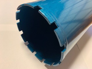 ブルーレーザーダイヤモンドコアビットM27　外径110ミリ　有効長250ミリ送料別