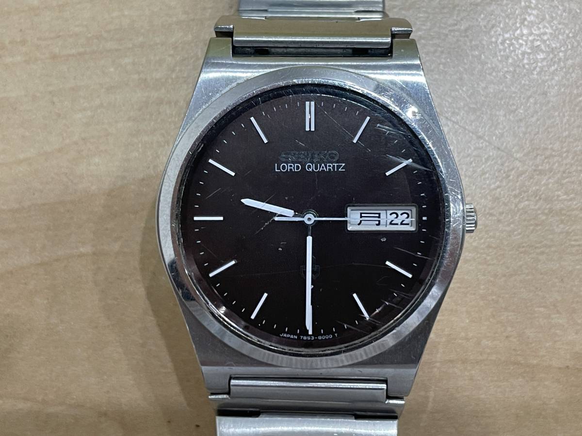 21276】SEIKO セイコー LORD QUARTZ ロード クォーツ 7853-8000 メンズ