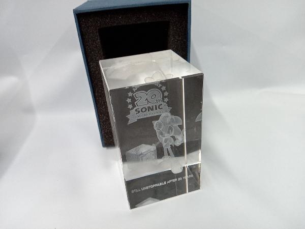 ソニック Sonic 20th Anniversary クリスタルキューブ 3Dクリスタル 3D