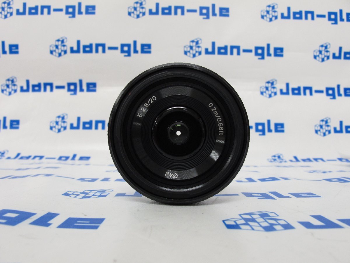 SONY E 20mm F2.8 SEL20F28 単焦点 中古 1円 J473428B TM関東発送