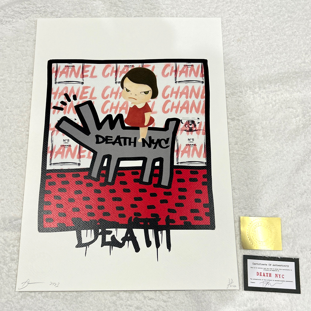 奈良美智 DEATH NYC 世界限定100枚 NARAYOSHITOMO ヴィトン Yahoo