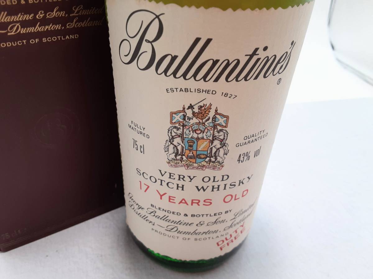 未開栓 1，000円~【未開栓】Ballantine