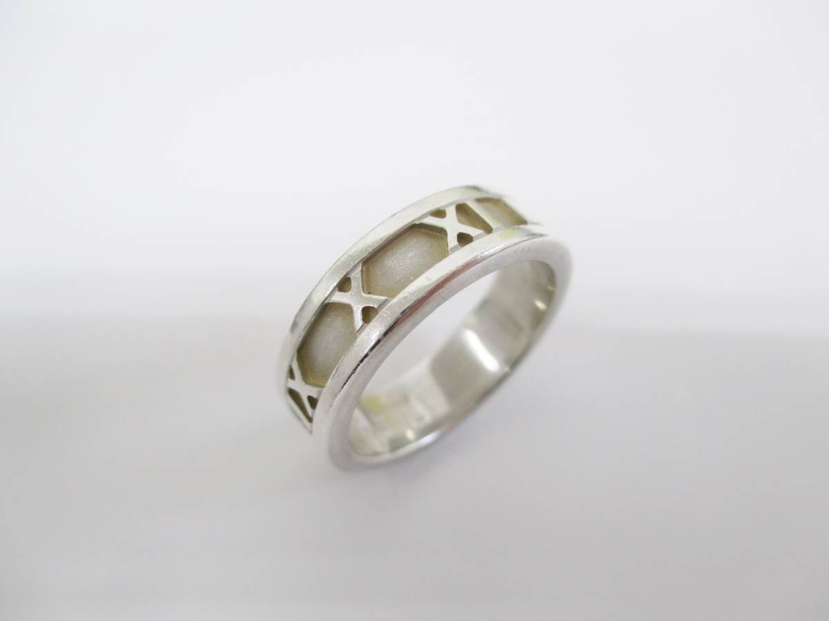 ■１円～！ティファニー Tiffany＆Co. アトラス リング　約14号　指輪　SV925■