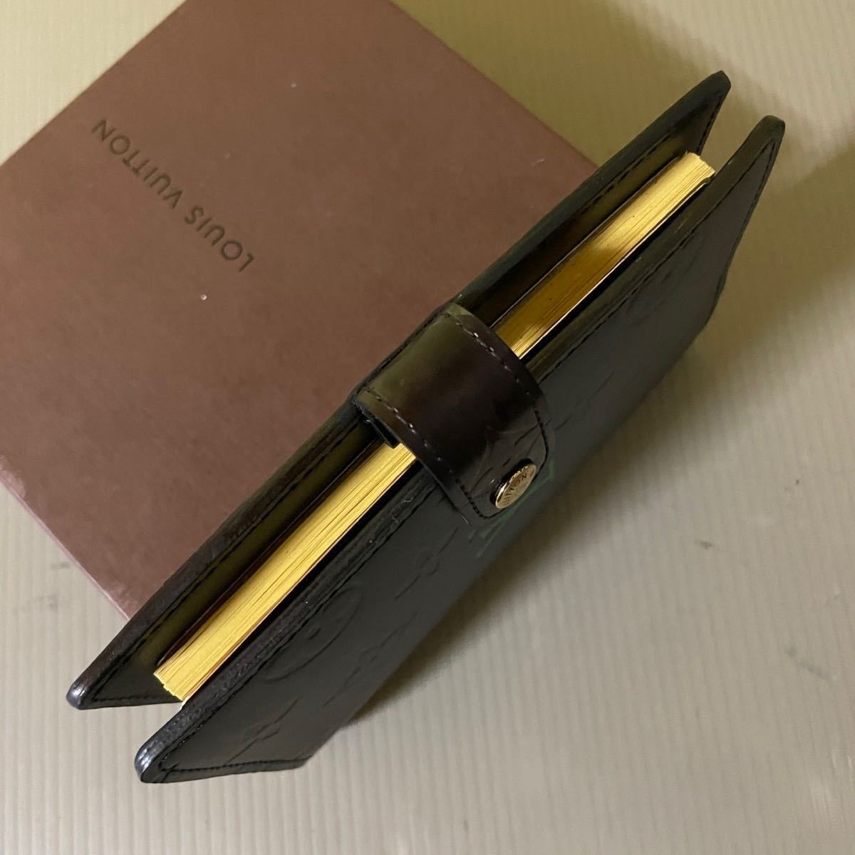 ルイヴィトン LOUIS VUITTON アジェンダPM モノグラム 1円 手帳カバー 