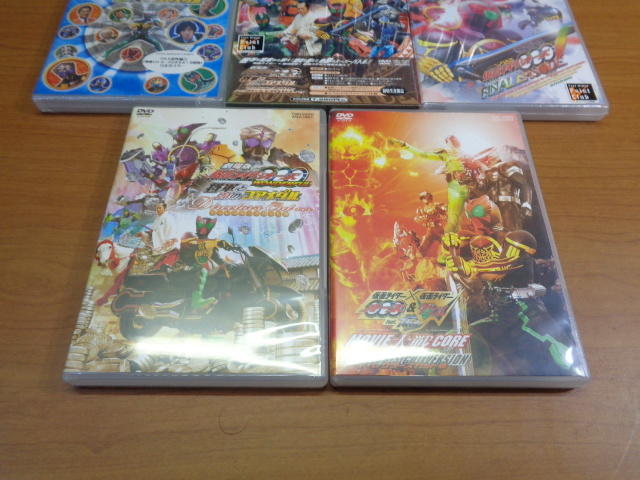格安売切 有 仮面ライダーオーズ DVD BOX 12巻＋5巻 劇場版 将軍と21の