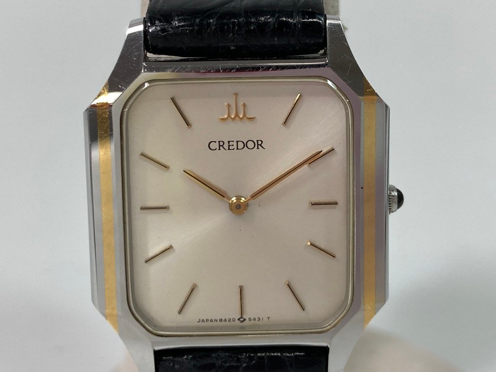 SEIKO セイコー クレドール 8420-5370 レディース クオーツ 不動