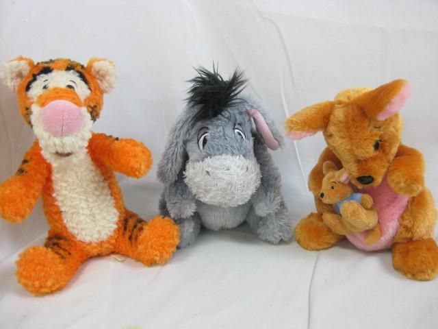 【まとめ売り 中古品】 ディズニー プーさん ピグレット ティガー 他 ぬいぐるみ グッズセット ピグレット ディズニー ティガー ウェディングに人気!プーさん ランピー ぬいぐるみセット