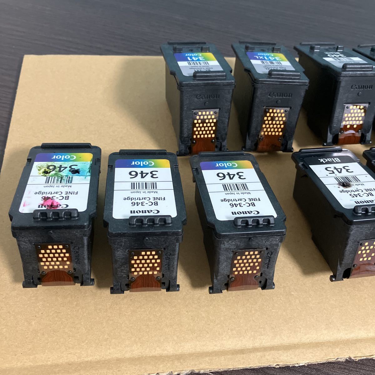Canon 使用済み インクカートリッジ BC-340XL 341XL 345 346 BC-340XL