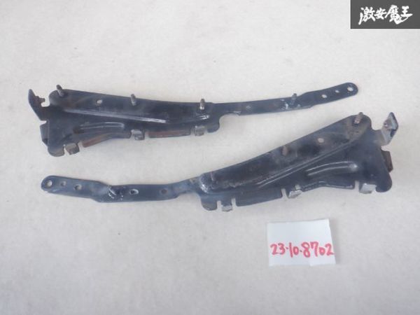 日産 純正 RPS13 180SX フロントバンパー サイド リテーナー ブラケット ステー 左右セット 62292-60F00/62293-60F00 訳有 棚24-2