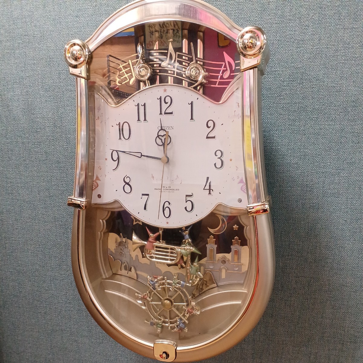 CITIZEN パルミューズロンド 4MN401 シチズン 電波時計 掛時計