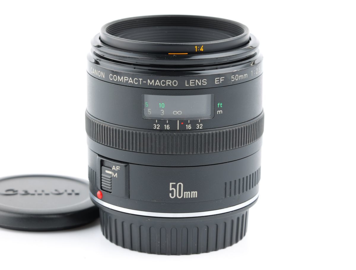 02894cmrk Canon COMPACT-MACRO LENS EF 50mm F2.5 単焦点 マクロ 