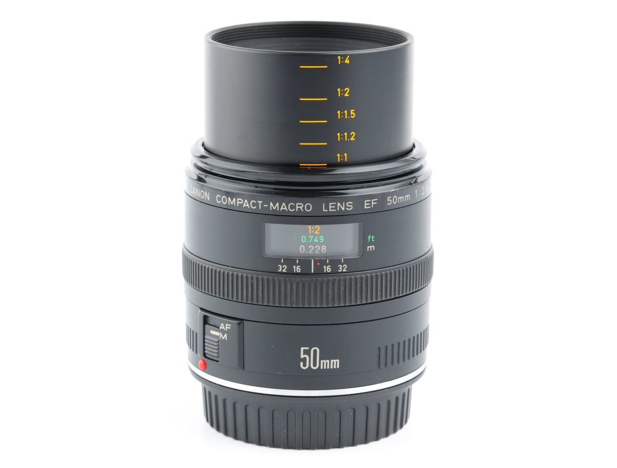 02894cmrk Canon COMPACT-MACRO LENS EF 50mm F2.5 単焦点 マクロ 