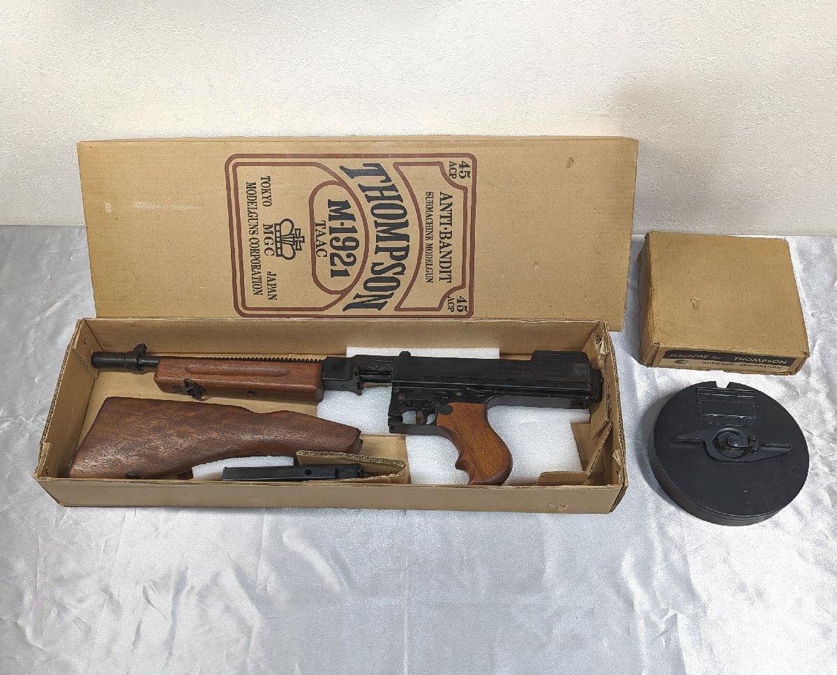 ◇MGC◇THOMPSON M1921◇ドラムマガジン付属◇トンプソンM1921サブ