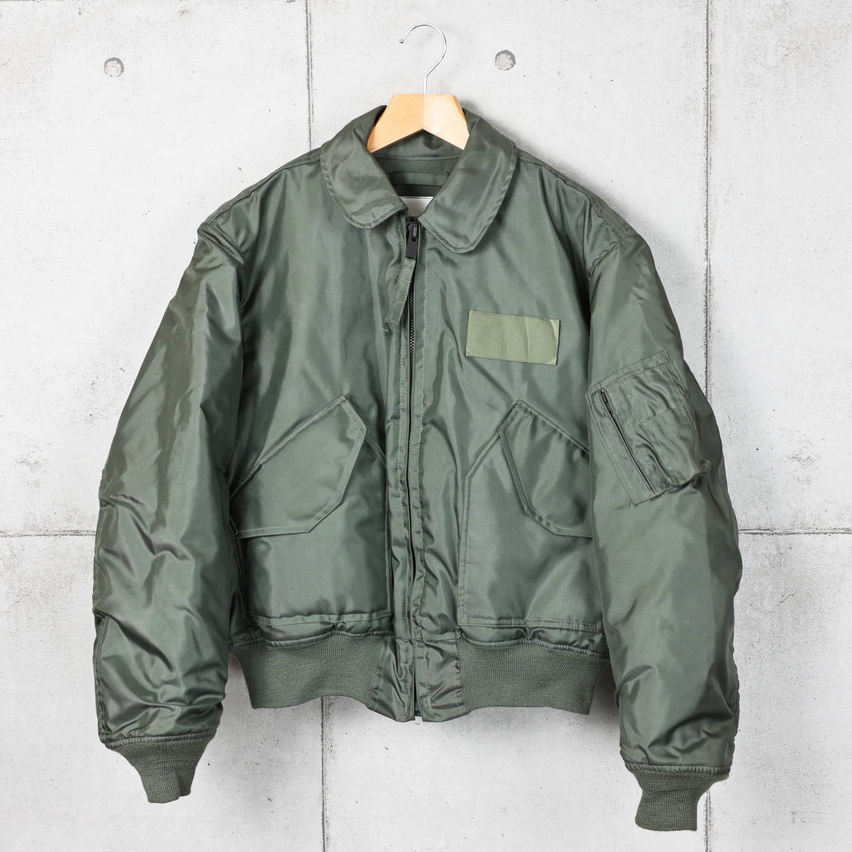 USAFアメリカ空軍◆1992年製 JACKET. FLYERS.CWU-45/P◆オリーブ◆サイズL