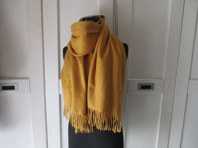 ◆エトロ　大判カシミヤニットストール　美品◆