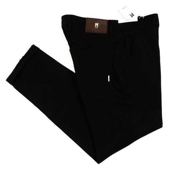 【新品未使用】PT Torino Denim ピーティートリノ デニム◆PT05◆33◆INDIE◆ブラック ウール フランネル ストレッチ パンツ◆デニスラ
