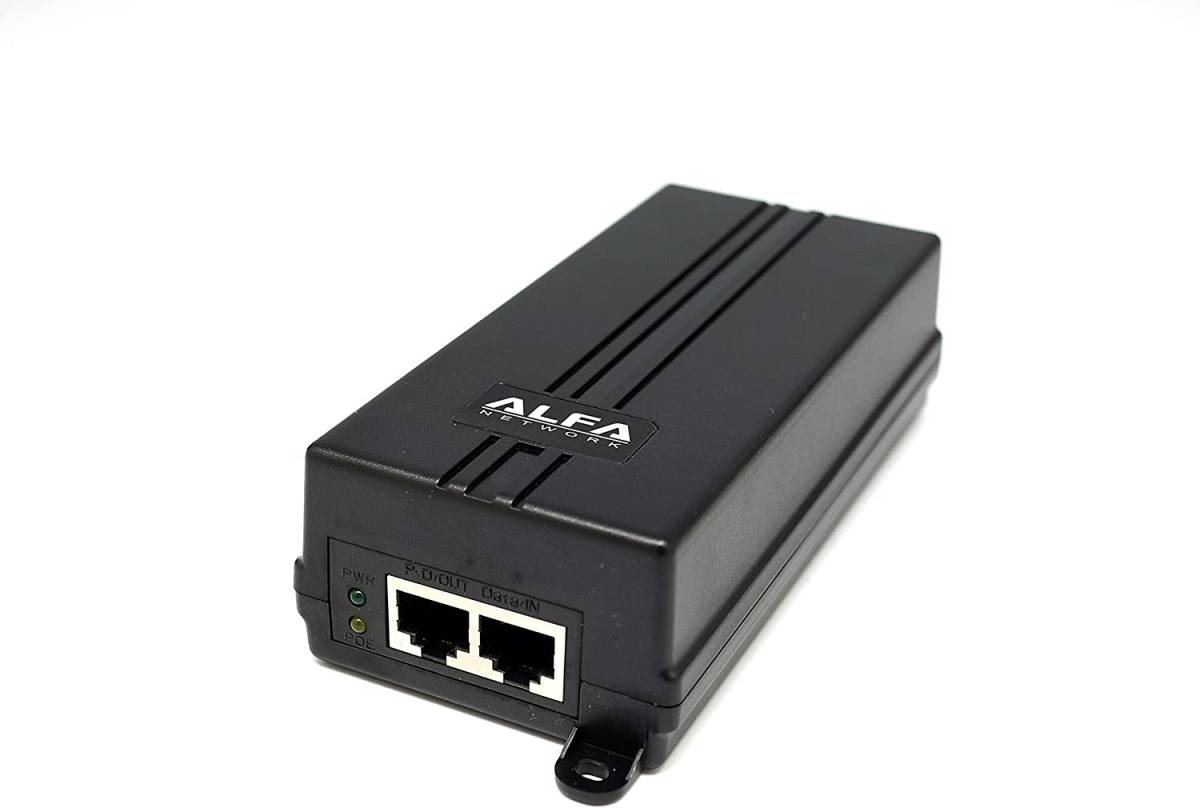 ALFA NETWORK ALFA PSE-1000GU 48V 30W ギガビット Giga PoEインジェクター IEEE802.3at/af対応　WAPM-1266R動作確認済み UL認証取得_2