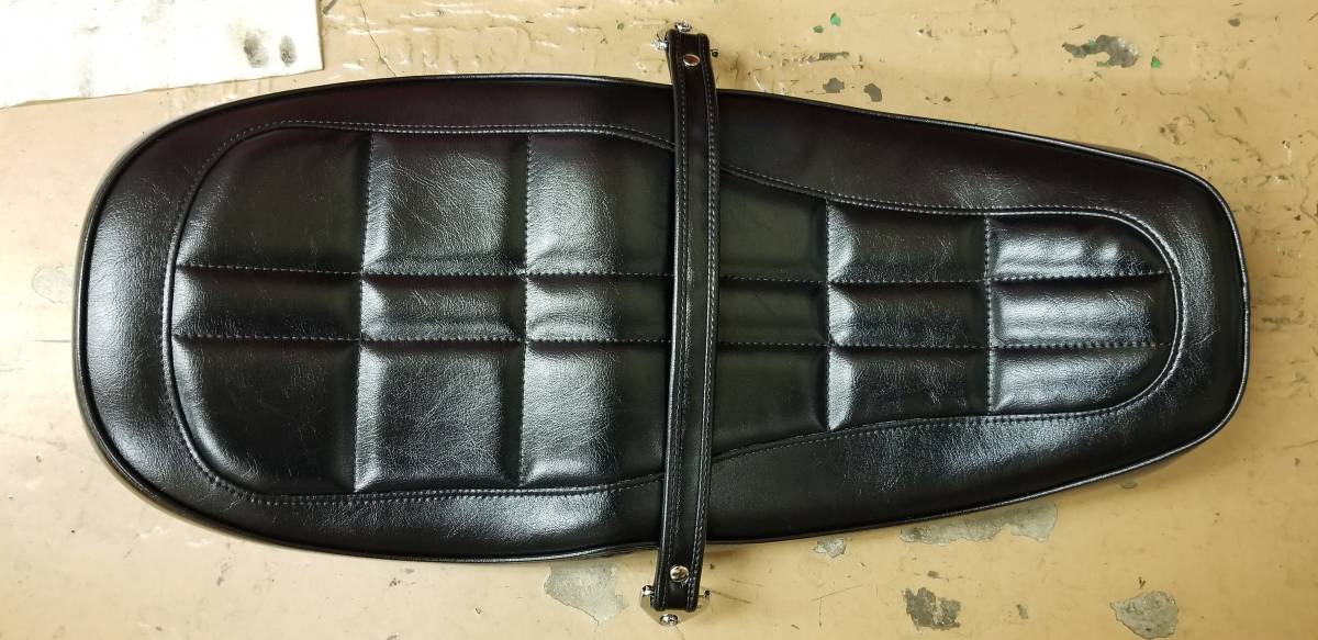 Z1 Z2 黒艶カスタムシートゲルザブ加工ダブルアンコ抜き 純正シート