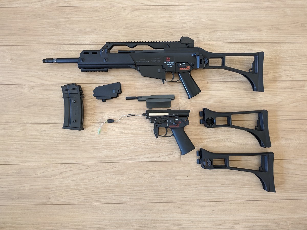 ジャンク】東京マルイ H&K G36C パーツセット G36Cカスタム - 次世代