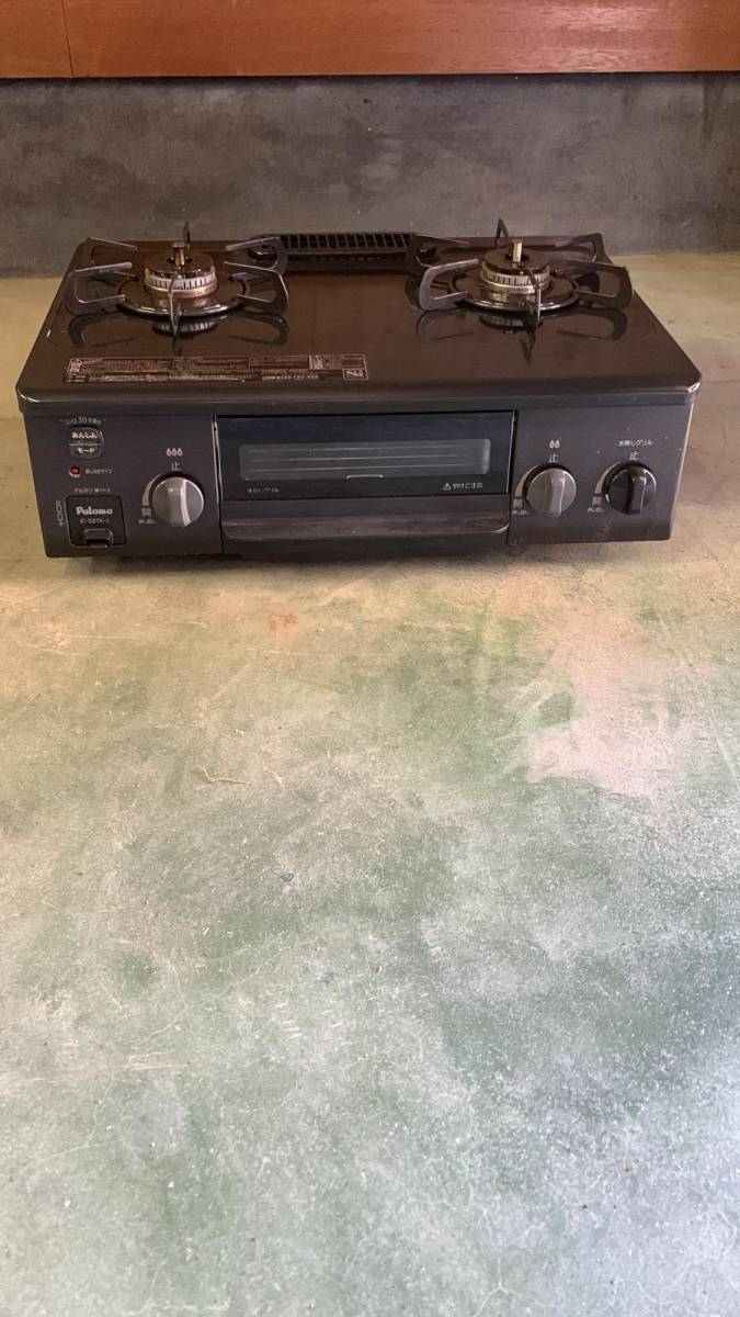 PALOMA パロマ☆ガステーブル☆IC-S37K-L☆LPガス プロパンガス☆片面無水☆2021年☆