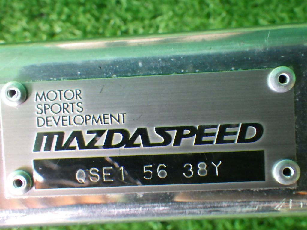 RX-8[SE3P前期]マツダスピード リアタワーバー mazda speed RX-8 SE3P リア Yahoo!オークション RX-8（SE3P）ストラットタワーバー ほっくん@8