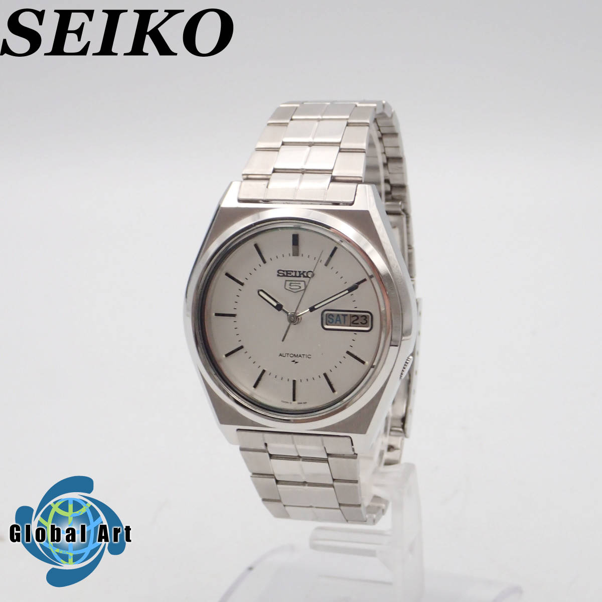 う10097/SEIKO セイコー/5 ファイブ/自動巻/メンズ腕時計/文字盤 シルバー/7009-876A