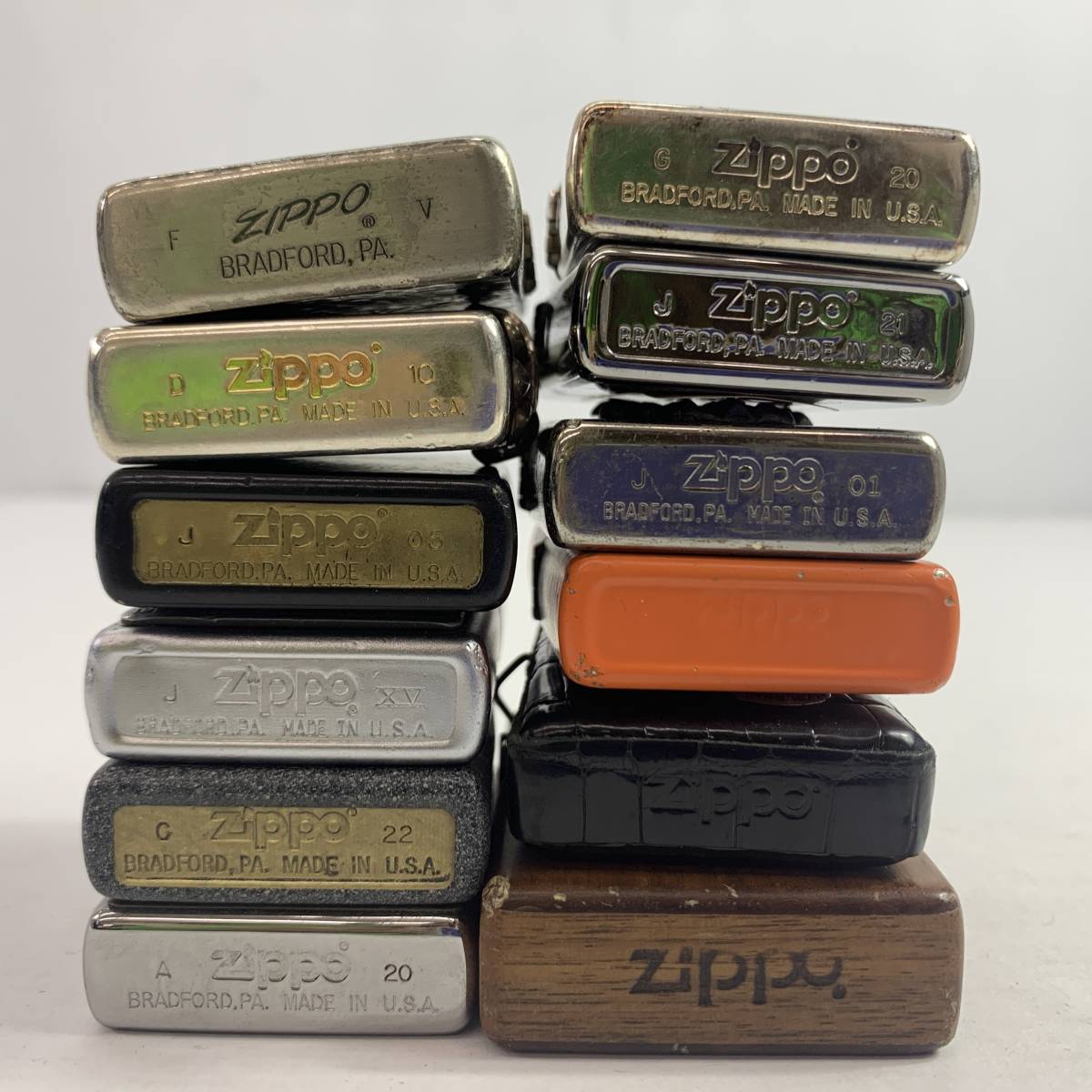 ZIPPO(ジッポー) ZIPPO ライター まとめ売り12個 在庫一掃 ZIPPO(ジッポー) ZIPPO ライター まとめ売り12個 在庫一掃