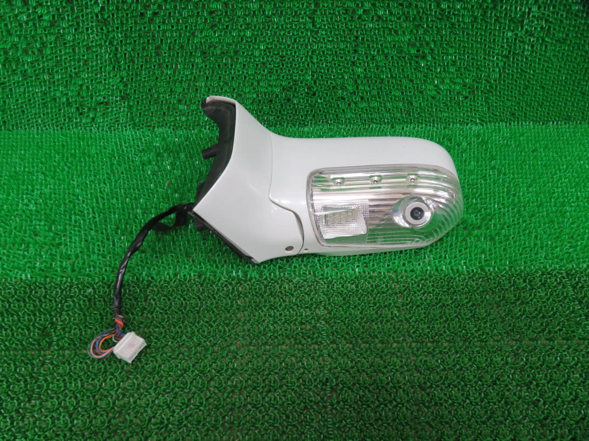 40504 日産 エルグランド E51 ドアミラー 左 ウインカー/カメラ付き 13ピン 白 NISSAN