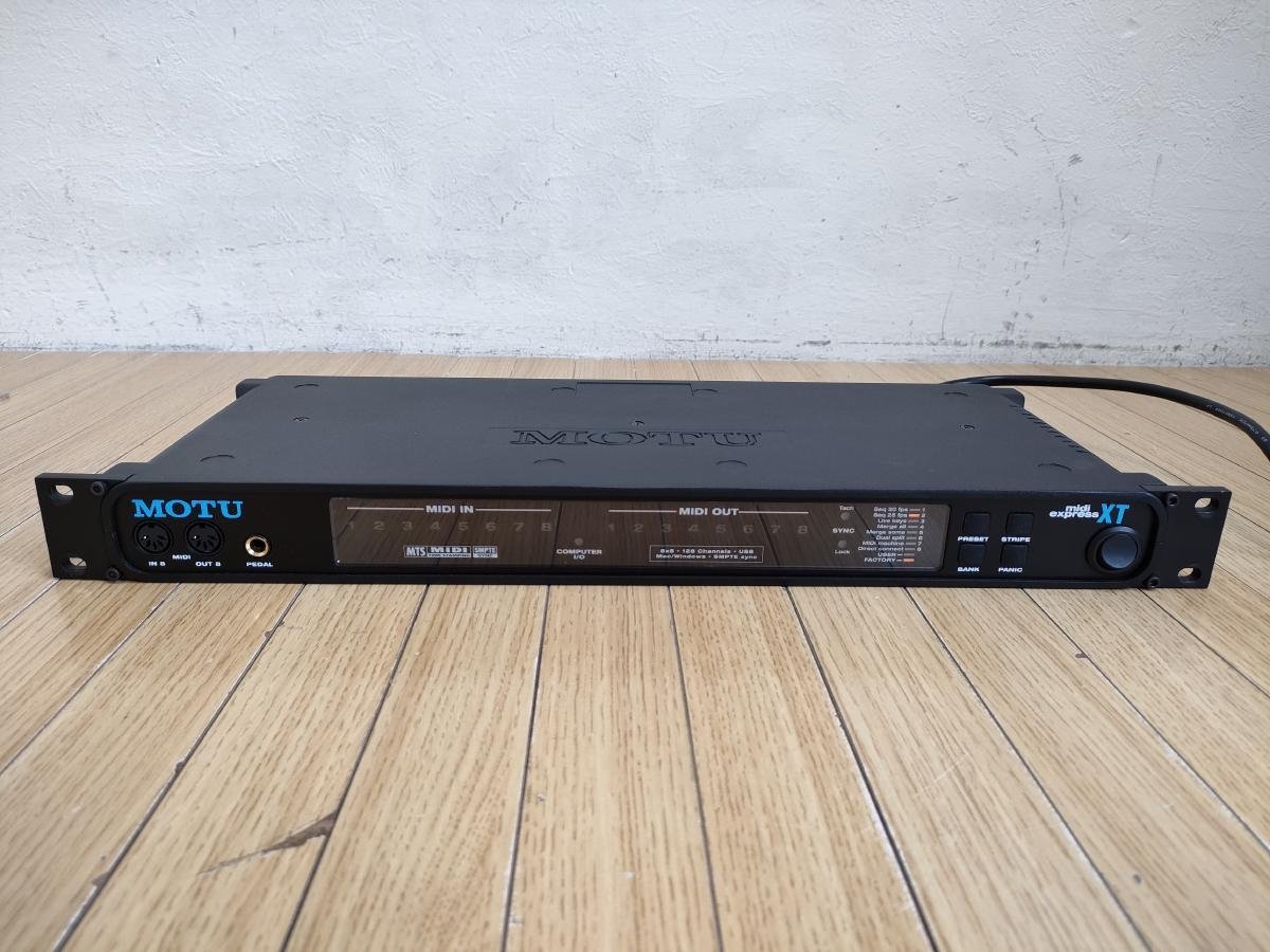 ☆MOTUモツ midi express XT MIDIインターフェース③ 【公式通販】
