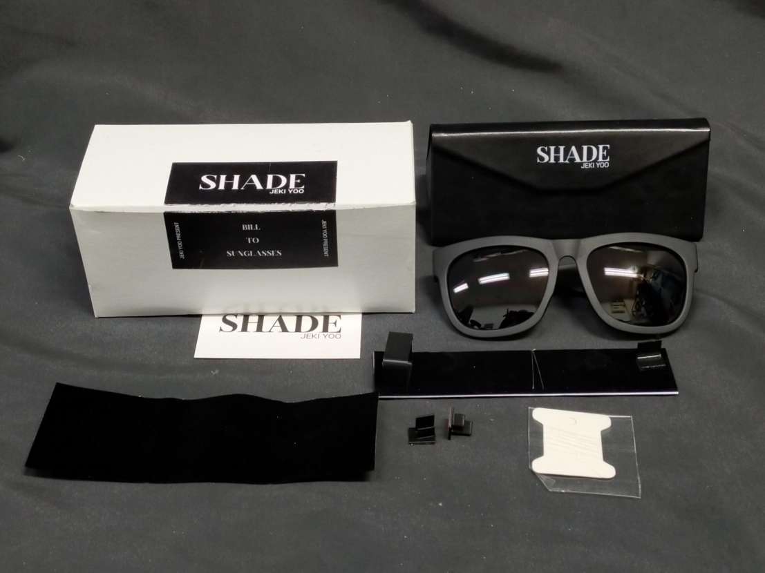 高品質，送料無料 G49 SHADE シェイド Bill To Sunglasses ヒル to サンクラス Jeki Yoo ギミック マジック 手品(マニュアル)｜売買されたオークション情報、yahooの商品情報をアーカイブ公開 - オークファン マニュアル