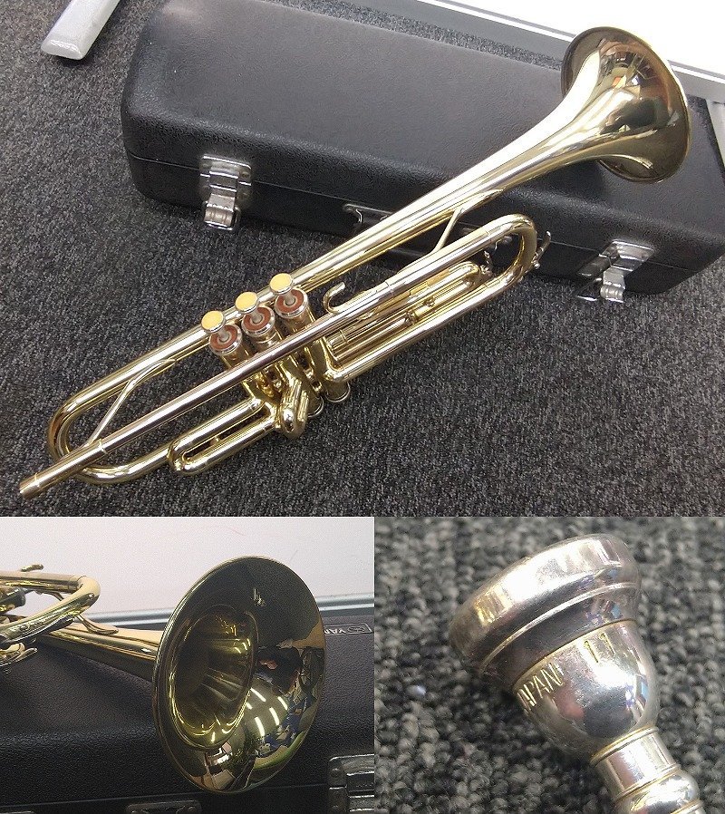 YAMAHA ヤマハ YTR-2321 トランペット ハードケース入り マウス付属