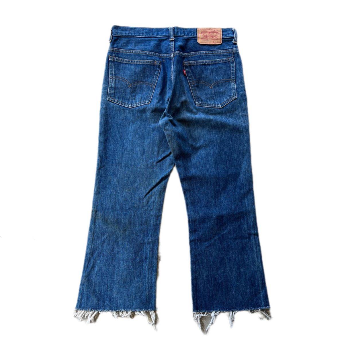 70s Levi's 517 66 chain Made in USA 66後期 リーバイス(W33)｜売買