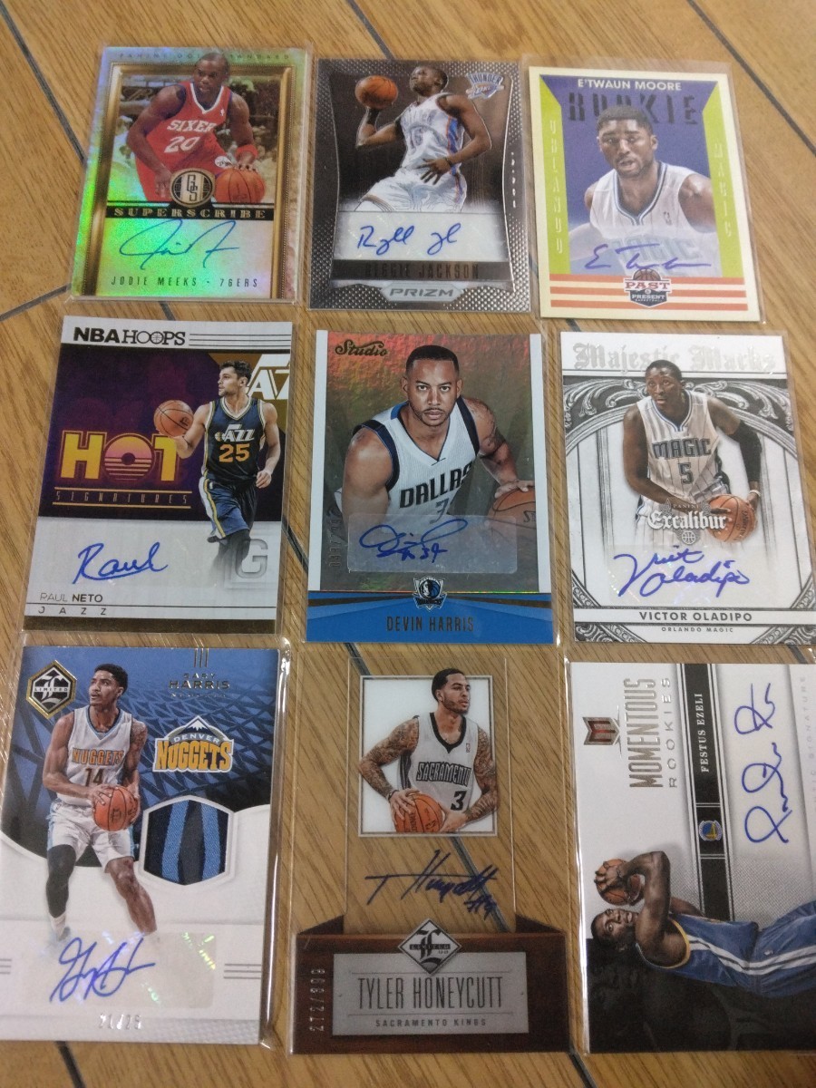 NBA サインカード セット