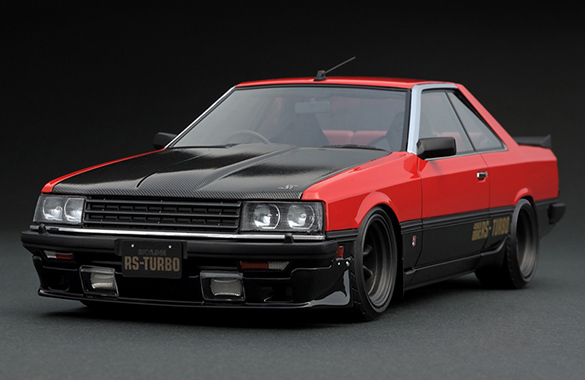 1/43 スカイライン 2000 RS-Turbo R30 イグニッションモデル 超美品】ignition model NISSAN SKYLINE 2000 RS-Turbo(R30) Red (0983