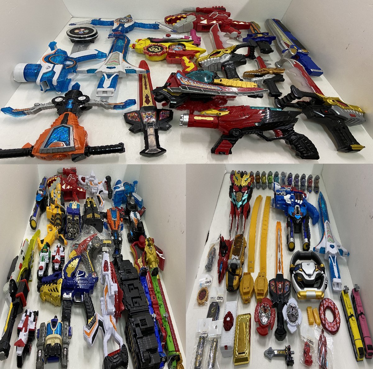 705-9836k】◎1円スタート◎戦隊シリーズ 武器 おもちゃ まとめ