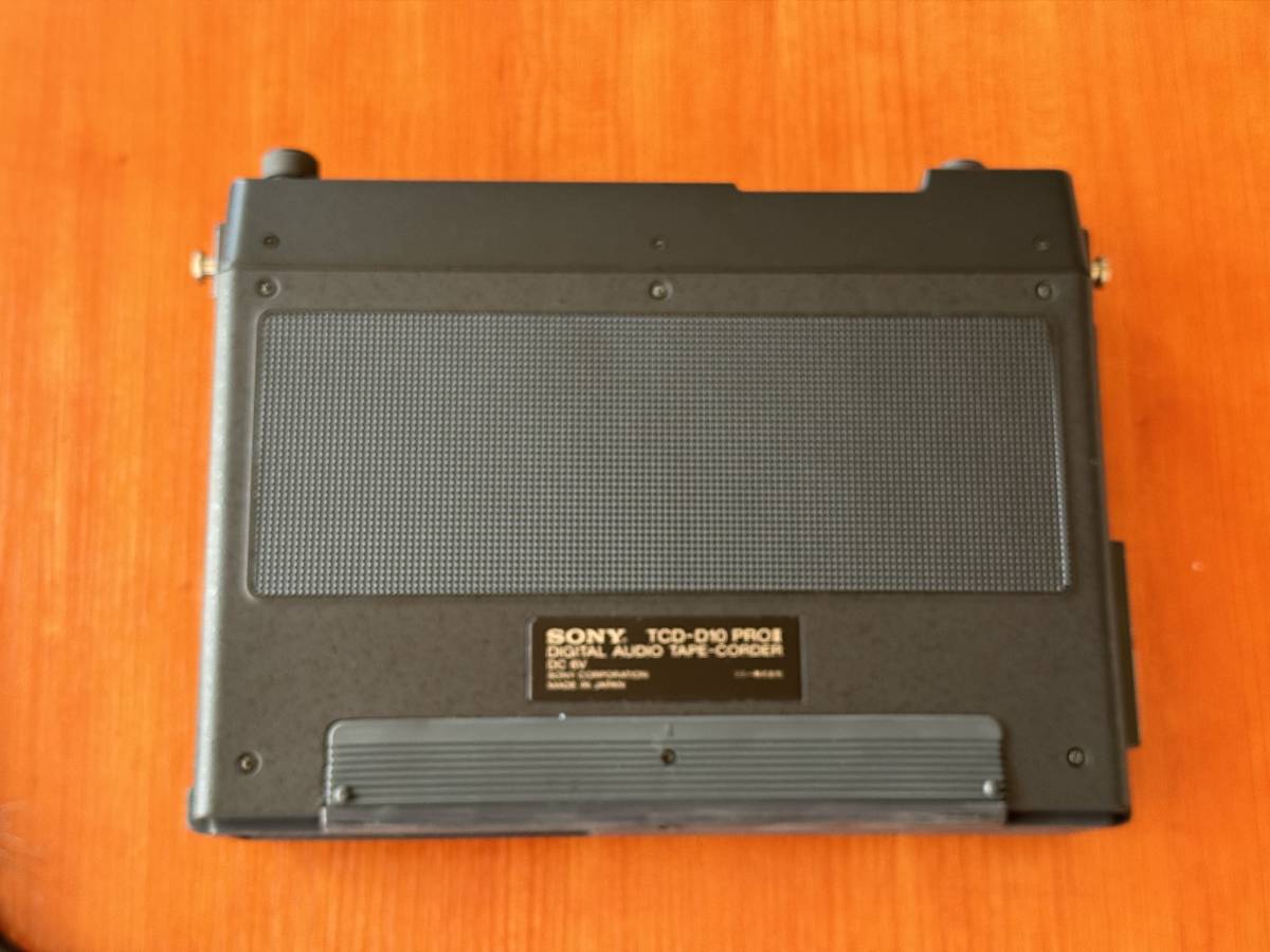 SONY デジタル・デンスケ TCD-D10 PRO II プロ仕様 TCD-D10 SONY