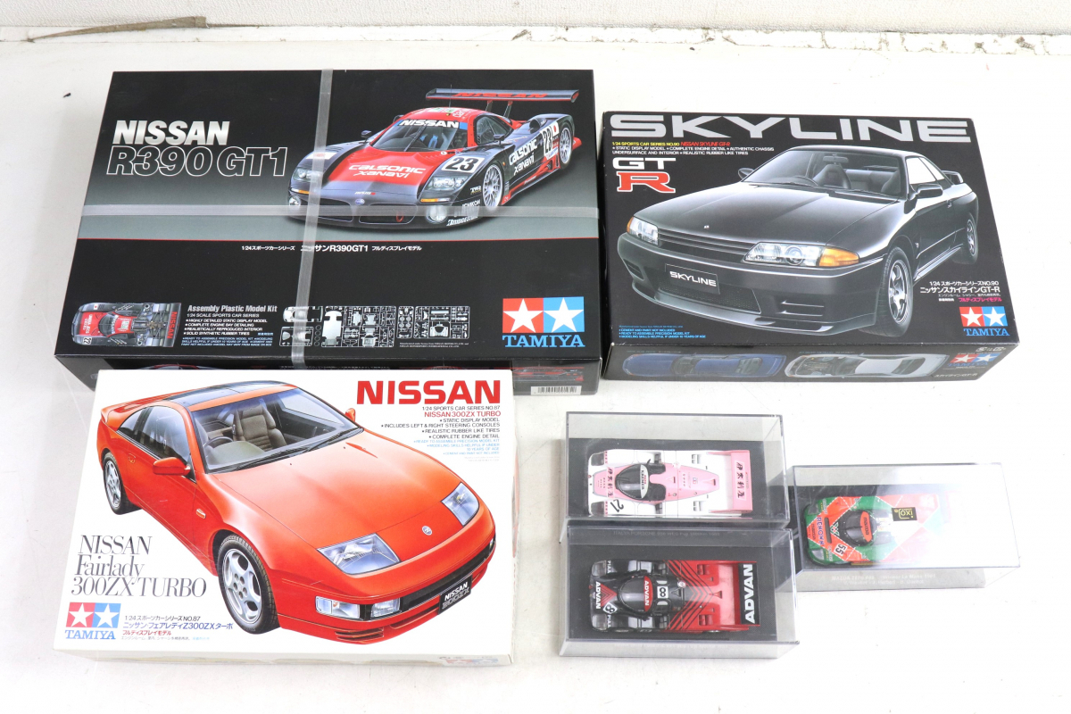 即決 タミヤ NISSAN スカイライン GTR (R32) ボディ 電飾加工付き 塗装