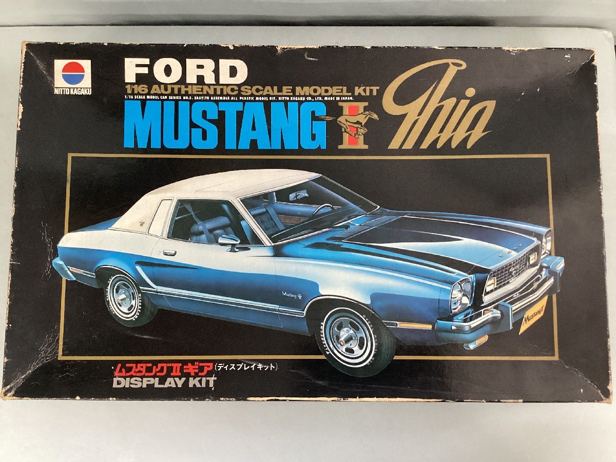 NITTO　日東　ニットー　1/16 フォード　ムスタングⅡ　ギア NITTO 日東化学 プラモデル 未組立 車 1/16 ムスダングⅡギア