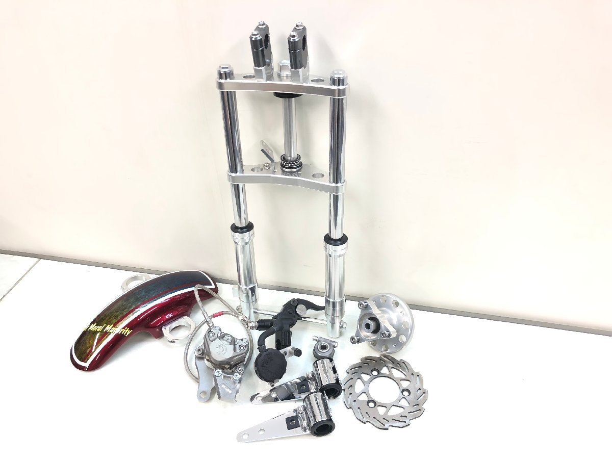 68) ホンダ ゴリラ シフトアップ φ27 フロントフォーク ディスク キット ブレンボ セット 186-40 Z50J-2005※※※ 12Ｖ 5速 モンキー B6