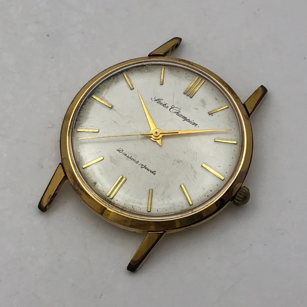 1円～/SEIKO/セイコー/Champion/チャンピオン/J14021/Diashock/17石/3