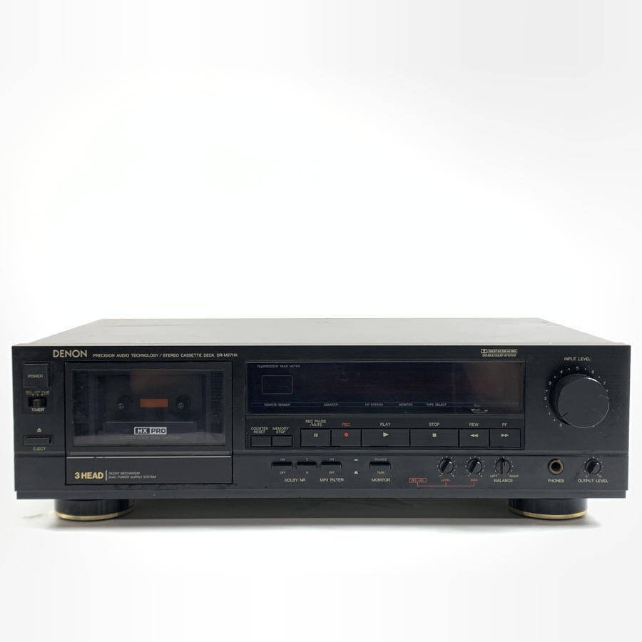 カセットデッキ DENON DR-M25HX デノン 3HEAD 極上美品☆動作品DENON
