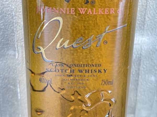 ◇古酒未開栓 ウイスキー ジョニーウォーカー クエスト 750ml 40度