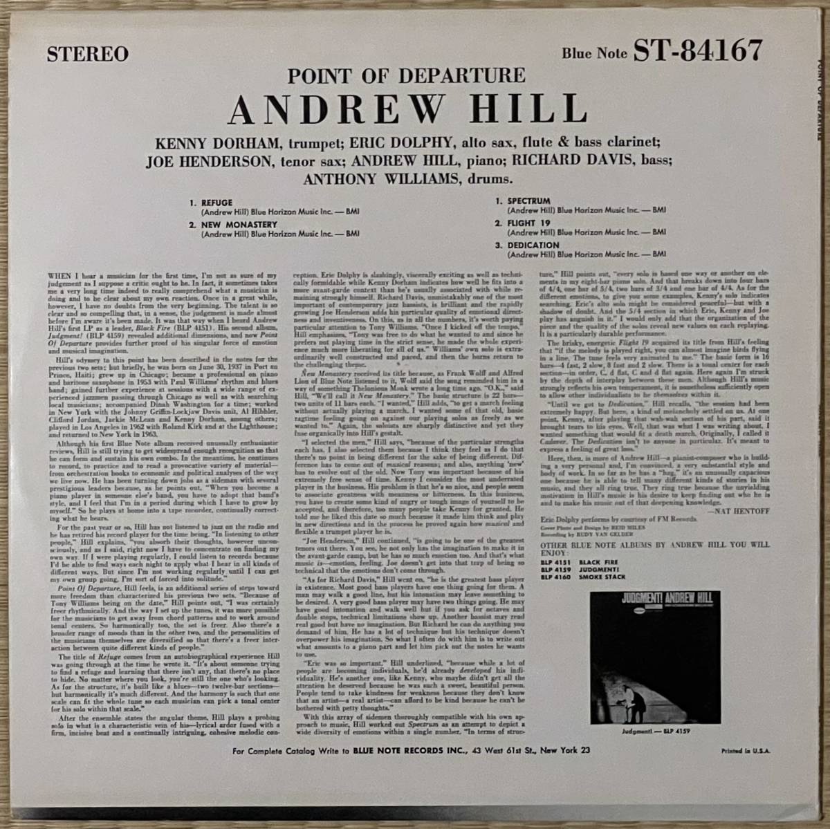 GELDER刻印 貧乏人のVAN : 自称JAZZ喫茶”TEMPO”の雑感帳 JAZZのLP 