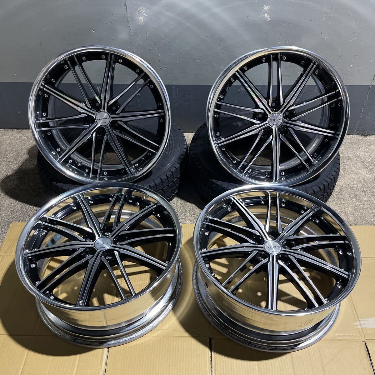 WORK ワーク ヴァリアンツァ 20×8.5J+38/9.5J+38 114.3/5H ホイール4本 