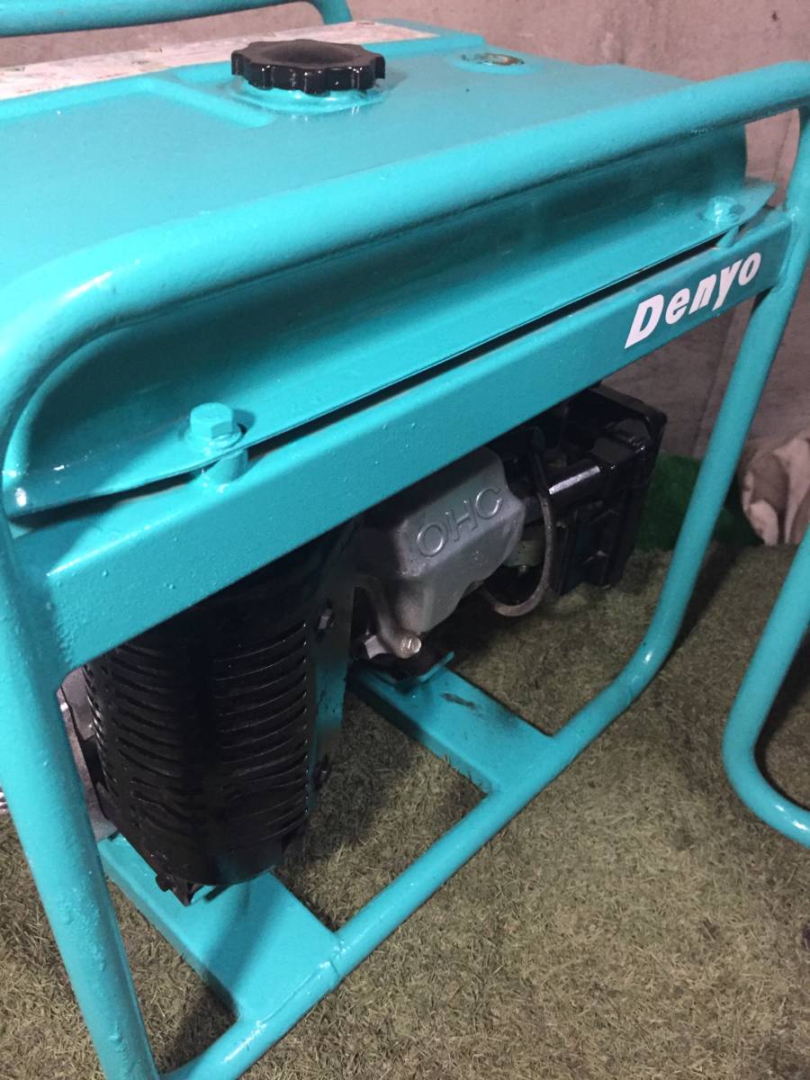 即納品OK 実働 デンヨー発電機 ニューパワー 2600U2 2.6kVA 100V 60Hz 