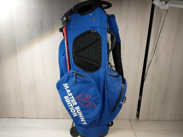 マスターバニーエディション スタンド式キャディバッグ ブルー MASTER BUNNY EDITION マスターバニーエディション CADDY BAG キャディ