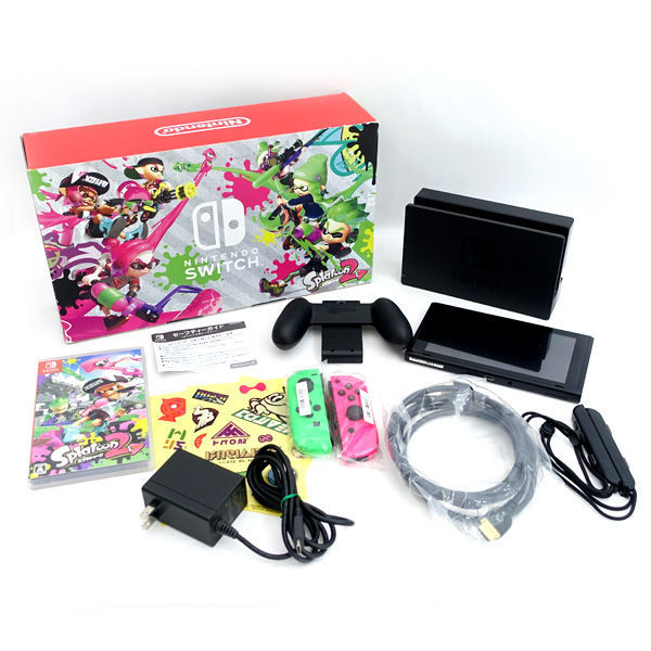 ☆ 任天堂 Nintendo Switch スプラトゥーン2 セット ネオングリーン