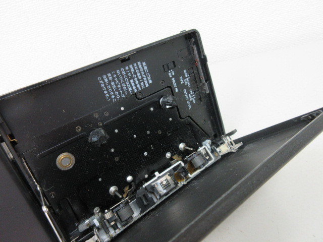 SHARP JC-K99-BK Piu シャープ カセットプレーヤー ジャンク品 #57040