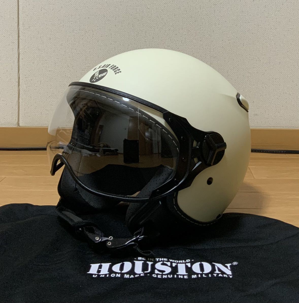 L*a様 HOUSTON:ヒューストン パイロットヘルメット HOUSTON ヒューストン パイロットヘルメット フリーサイズ L*a様